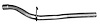 58488 Prebent Exhaust Pipe; Fits Select Chevrolet/GMC - image 1