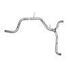 58519 Prebent Exhaust Pipe; 2006-2013 Chevrolet Impala Rear, 2014-2016 Chevrolet Impala Limited Rear - image 1