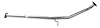 58520 Prebent Exhaust Pipe; 2006-2010 Hyundai Accent Rear, 2006-2011 Kia Rio Rear, 2008-2011 Kia Rio5 Rear - image 1