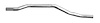 58575 Prebent Exhaust Pipe; 2015-2018 Jeep Renegade - image 1