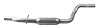 58831 Prebent Exhaust Pipe; 2011-2017 Dodge Journey - image 1