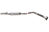 58848 Prebent Exhaust Pipe; 2004-2009 Toyota Prius - image 1