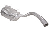 60011 Exhaust Muffler Assembly; 2011-2013 Volkswagen Jetta Front - image 1