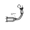641128 Federal/EPA Catalytic Converter - Direct Fit; 1998-2002 Kia Sportage Front - image 1