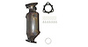 641151 Federal/EPA Catalytic Converter - Direct Fit; Fits Select Nissan - image 1