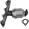 641230 Federal/EPA Catalytic Converter - Direct Fit w/ Integrated Manifold; Fits Select Kia - image 1