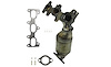 641254 Federal/EPA Catalytic Converter - Direct Fit w/ Integrated Manifold; Fits Select Hyundai - image 1