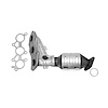 641301 Federal/EPA Catalytic Converter - Direct Fit w/ Integrated Manifold; Fits Select Toyota - image 1