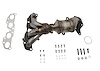 641302 Federal/EPA Catalytic Converter - Direct Fit w/ Integrated Manifold; Fits Select Nissan - image 1