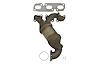 641328 Federal/EPA Catalytic Converter - Direct Fit w/ Integrated Manifold; Fits Select Ford/Mercury/Lincoln - image 1