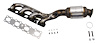 641354 Federal/EPA Catalytic Converter - Direct Fit w/ Integrated Manifold; Fits Select Nissan/INFINITI - image 1