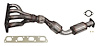 641395 Federal/EPA Catalytic Converter - Direct Fit w/ Integrated Manifold; Fits Select Mini - image 1