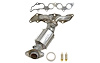 641408 Federal/EPA Catalytic Converter - Direct Fit w/ Integrated Manifold; 2005-2006 Mazda 6, 6 Front - image 1