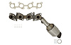 641436 Federal/EPA Catalytic Converter - Direct Fit w/ Integrated Manifold; Fits Select Toyota/Lexus - image 1