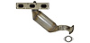 641438 Federal/EPA Catalytic Converter - Direct Fit w/ Integrated Manifold; Fits Select BMW - image 1