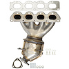 641449 Federal/EPA Catalytic Converter - Direct Fit w/ Integrated Manifold; Fits Select Chevrolet/Saturn - image 1