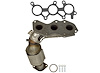 641465 Federal/EPA Catalytic Converter - Direct Fit w/ Integrated Manifold; Fits Select Toyota - image 1