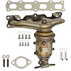 641484 Federal/EPA Catalytic Converter - Direct Fit w/ Integrated Manifold; Fits Select Hyundai/Kia - image 1