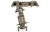 641501 Federal/EPA Catalytic Converter - Direct Fit w/ Integrated Manifold; 1998-2000 Toyota RAV4 Front - image 2