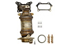 641503 Federal/EPA Catalytic Converter - Direct Fit; 2012-2014 Honda CR-V, 2012-2014 Honda CR-V Front - image 1