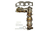 641506 Federal/EPA Catalytic Converter - Direct Fit w/ Integrated Manifold; Fits Select Toyota - image 1