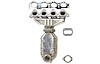 641526 Federal/EPA Catalytic Converter - Direct Fit w/ Integrated Manifold; Fits Select Hyundai - image 1