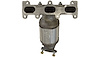 641528 Federal/EPA Catalytic Converter - Direct Fit w/ Integrated Manifold; Fits Select Kia/Hyundai - image 1