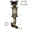 641545 Federal/EPA Catalytic Converter - Direct Fit; 2014-2015 Honda Civic Front - image 1