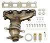 641551 Federal/EPA Catalytic Converter - Direct Fit w/ Integrated Manifold; Fits Select Mitsubishi - image 1