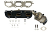641579 Federal/EPA Catalytic Converter - Direct Fit w/ Integrated Manifold; Fits Select Hyundai/Kia - image 1