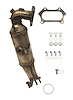 641584 Federal/EPA Catalytic Converter - Direct Fit; 2016-2021 Honda Civic Front - image 1