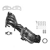 641587 Federal/EPA Catalytic Converter - Direct Fit w/ Integrated Manifold; Fits Select Toyota