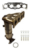 641588 Federal/EPA Catalytic Converter - Direct Fit w/ Integrated Manifold; 2007-2011 Toyota Camry Front - image 1