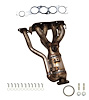 641597 Federal/EPA Catalytic Converter - Direct Fit w/ Integrated Manifold; Fits Select Toyota - image 1