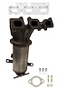 641601 Federal/EPA Catalytic Converter - Direct Fit w/ Integrated Manifold; Fits Select Ford/Lincoln - image 1