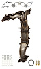 641608 Federal/EPA Catalytic Converter - Direct Fit w/ Integrated Manifold; 2009-2013 Mazda 6 Front - image 1