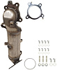 641616 Federal/EPA Catalytic Converter - Direct Fit; 2018-2022 Honda Accord Front - image 1