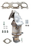 641638 Federal/EPA Catalytic Converter - Direct Fit w/ Integrated Manifold; Fits Select Kia/Hyundai - image 1