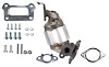 641645 Federal/EPA Catalytic Converter - Direct Fit w/ Integrated Manifold; Fits Select Nissan/Mitsubishi - image 1