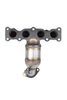 641647 Federal/EPA Catalytic Converter - Direct Fit w/ Integrated Manifold; 2017-2018 Hyundai Santa Fe Sport - image 3