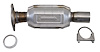 642082 Federal/EPA Catalytic Converter - Direct Fit; 2004-2010 Toyota Sienna Rear - image 1