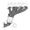 642196 Federal/EPA Catalytic Converter - Direct Fit w/ Integrated Manifold; Fits Select Chevrolet/GMC/Hummer - image 1