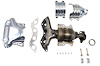 642281 Federal/EPA Catalytic Converter - Direct Fit w/ Integrated Manifold; Fits Select Honda/Acura - image 1