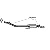 642531 Federal/EPA Catalytic Converter - Direct Fit; 1995-1997 Ford Ranger, 1995-1997 Mazda B2300 - image 1