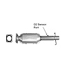 642565 Federal/EPA Catalytic Converter - Direct Fit; 1996-1999 Cadillac DeVille, Eldorado, Seville - image 1