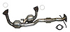 642680 Federal/EPA Catalytic Converter - Direct Fit; Fits Select Nissan/INFINITI - image 1