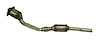 642893 Federal/EPA Catalytic Converter - Direct Fit; 2003-2005 Audi A6 Quattro Left, Allroad Quattro Left - image 1