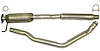 643104 Federal/EPA Catalytic Converter - Direct Fit; 2007-2013 Suzuki SX4 Rear - image 1