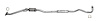 643114 Federal/EPA Catalytic Converter - Direct Fit; 2003-2006 Toyota Matrix, 2003-2006 Pontiac Vibe - image 1