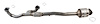 643151 Federal/EPA Catalytic Converter - Direct Fit; Fits Select Honda/Acura - image 1